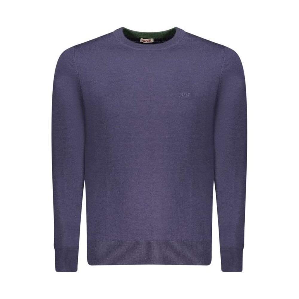 Rifle Blue Polyester Men's Men's Sweater